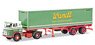 (HO) Scania Vabis LB 76 Container Semitrailer `Spedition Wandt` (Model Train)