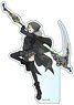 The Case Files of Lord El-Melloi II: Rail Zeppelin Grace Note Big Acrylic Stand Gray (Anime Toy)