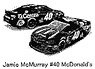 ARC Monster Energy Cup 2019 Jamie McMurray #40 McDonald`s Last Ride ZL1 (Diecast Car)