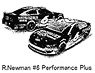 ARC Monster Energy Cup 2019 Ryan Newman #6 Performance Plus Mustang (ミニカー)