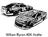ARC Monster Energy Cup 2019 William Byron #24 Axalta Camaro ZL1 (Diecast Car)
