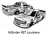 ARC Gander RV & Outdoors Truck Series 2019 Myatt Snider #27 Louisiana Hot Sauce F150 (Diecast Car)