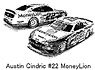 ARC Xfinity Series 2019 Austin Cindric #22 MoneyLion Mustang (ミニカー)