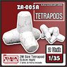 Tetrapods Set (2 Pieces) (Plastic model)