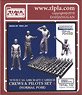 WWII USS Aircraft Carrier Crews & Pilots Set A (Normal Pose) (Plastic model)