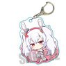 Gyugyutto Acrylic Key Ring Azur Lane/Laffey (Anime Toy)