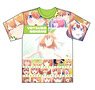 五等分の花嫁 フルグラフィックTシャツ Mサイズ 中野四葉 (キャラクターグッズ)