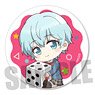 Gyugyutto Can Badge After School Dice Club/Miki Takekasa (Anime Toy)