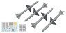 AIM-7M Sparrow (4 Pieces) (Plastic model)