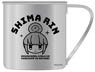 Yurucamp Rin Shima`s Face Stainless Mug Cup (Anime Toy)