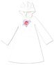 AZO2 Yamikawa * Nekomimi Hood One-piece Dress (White) (Fashion Doll)