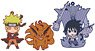 Toys Works Collection Niitengomu! Naruto: Shippuden Vol.2 Naruto Uzumaki & Kurama & Sasuke Uchiha (Anime Toy)