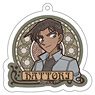 Detective Conan Acrylic Key Chain (Art Nouveau/Heiji Hattori Ver.) (Anime Toy)