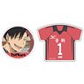 Haikyu!! Uniform Type Clip Magnet Set Tetsuro Kuroo (Anime Toy)