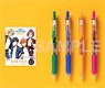 Ensemble Stars! Sarasa Clip Color Ballpoint Pen (Set of 4) [Trickstar] (Anime Toy)