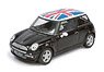 New Mini UK Flag Black (Diecast Car)
