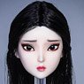 Sexy Beauty Head Ancient Long Hair Sad Face A (Fashion Doll)