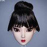 Sexy Beauty Head Short Hair Serious Face E (Fashion Doll)