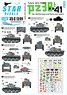WWII PzKpfw 38(t) Praga Op Barbarossa and Early War Years Eastern front (Decal)