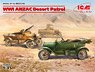 WWI ANZAC Desert Patrol (Model T LCP, Utility, Touring) (Plastic model)