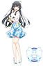 My Teen Romantic Comedy Snafu Fin Acrylic Figure L Yukino Yukinoshita Floral Pattern (Anime Toy)