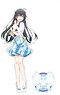 My Teen Romantic Comedy Snafu Fin Acrylic Figure M Yukino Yukinoshita Floral Pattern (Anime Toy)