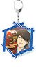 Monogatari Series Puku Puku Koyomi Araragi (Happy New Year) Acrylic Key Ring (Anime Toy)
