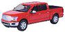 2019 Ford F-150 Lariat Crew (Red) (Diecast Car)