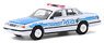 1994 Ford Crown Victoria Police Interceptor - New York City Transit Police Ceremonial Unit (Diecast Car)