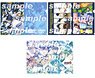 Ace of Diamond act II A4 Clear File 3 Types Set (Anime Toy)