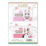 Uchitama?! Have You Seen My Tama? IC Card Sticker Set 03 Momo Hanasaki & Koma Oketani (Anime Toy)