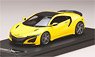 Honda NSX (NC1) 2020 Option Equipped Vehicle Yellow Pearl (Diecast Car)