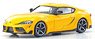 Toyota GR Supra (Yellow) (Diecast Car)