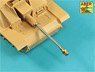 German StuK40 L/48 7,5cm Barrel with Early Model Muzzle Brake for StuG.III Ausf.F/8 and StuG.III Ausf.G Early (Plastic model)