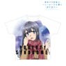 Rascal Does Not Dream of Bunny Girl Senpai Especially Illustrated Shoko Makinohara Winter Outfit Ver. Full Graphic T-Shirt Unisex S (Anime Toy)