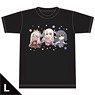 Fate/kaleid liner Prisma Illya Prisma Phantasm T-Shirt Illya & Miyu & Chloe L Size (Anime Toy)