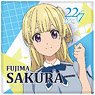 [22/7] Square Can Badge Sakura (Anime Toy)