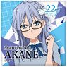 [22/7] Square Can Badge Akane (Anime Toy)