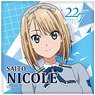 [22/7] Square Can Badge Nicole (Anime Toy)