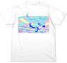 Hatsune Miku Full Color T-shirt Jagabata Ver. White XL (Anime Toy)