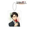 Attack on Titan Especially Illustrated Levi Big Acrylic Key Ring (Anime Toy)