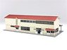 1/150 Scale Paper Model Kit Station Series 26 : Regional Station Building/Shichinohe Station (Unassembled Kit) (Model Train)