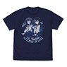 Asteroid In Love Mira & Ao T-Shirt Navy S (Anime Toy)