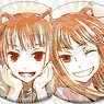Spice and Wolf Trading Ani-Art Can Badge (Set of 7) (Anime Toy)