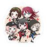 BanG Dream! Girls Band Party! Nendoroid Plus Unit Acrylic Key Chain Afterglow (Anime Toy)