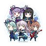 BanG Dream! Girls Band Party! Nendoroid Plus Unit Acrylic Key Chain Roselia (Anime Toy)