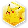 Pokemon Honeycomb Acrylic Magnet (Pikachu) (Anime Toy)