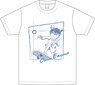 Detective Conan Sketch Series T-Shirts Conan Edogawa (S Size) (Anime Toy)
