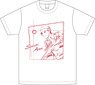 Detective Conan Sketch Series T-Shirts Shuichi Akai (L Size) (Anime Toy)