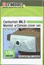 Centurion Mk.3 Mantlet w/ Canvas Cover Set (for AFV Club) (Plastic model)